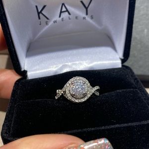 14k Diamond Ring